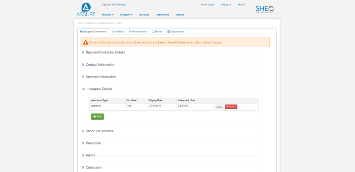 SHE Software | Health And Safety Management Software For European Workers